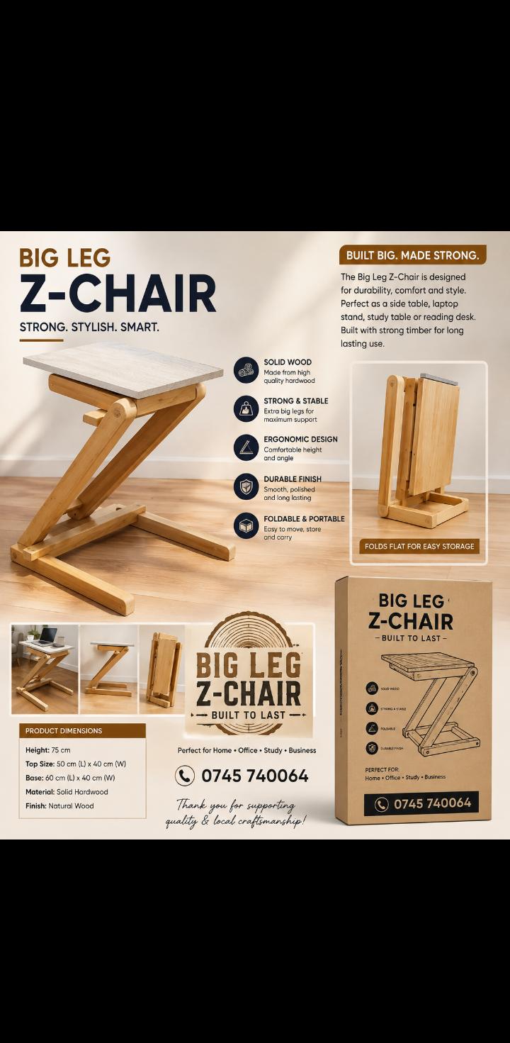 Big Leg Z-Chair product details